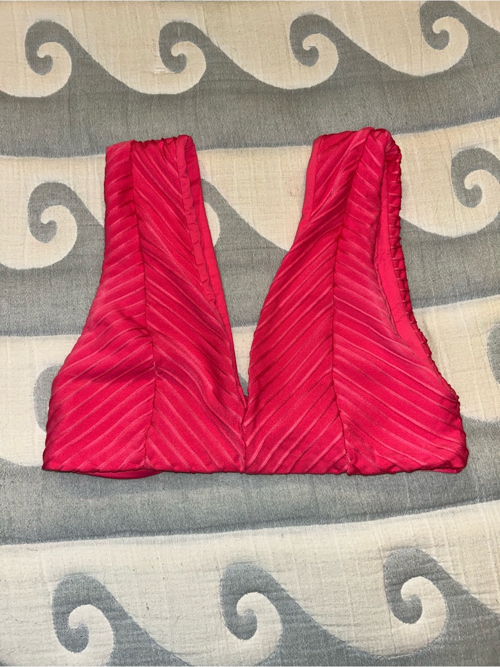 Revel Rey Ribbed V-Neck Bikini Set - Picture 4 of 5